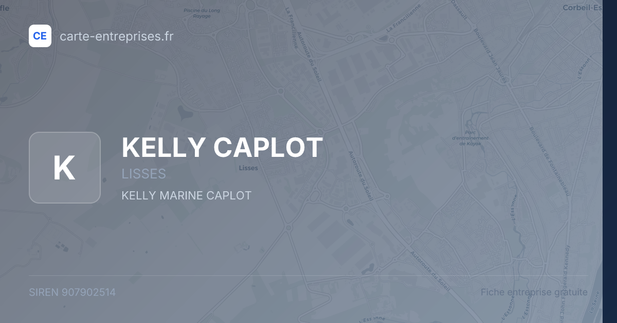 KELLY CAPLOT — 907902514 — fiche entreprise