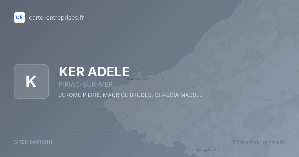 KER ADELE — 809151111 — fiche entreprise