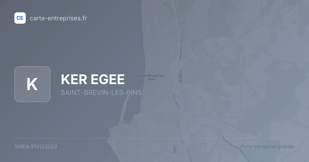 KER EGEE — 913123253 — fiche entreprise