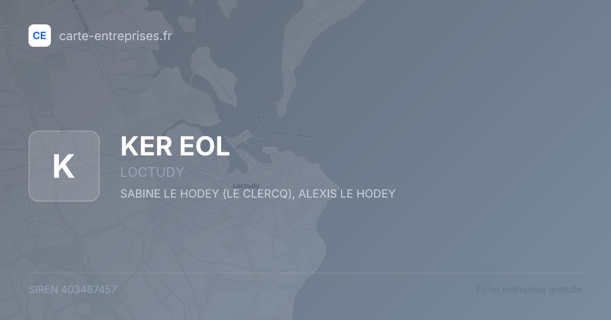 KER EOL — 403487457 — fiche entreprise