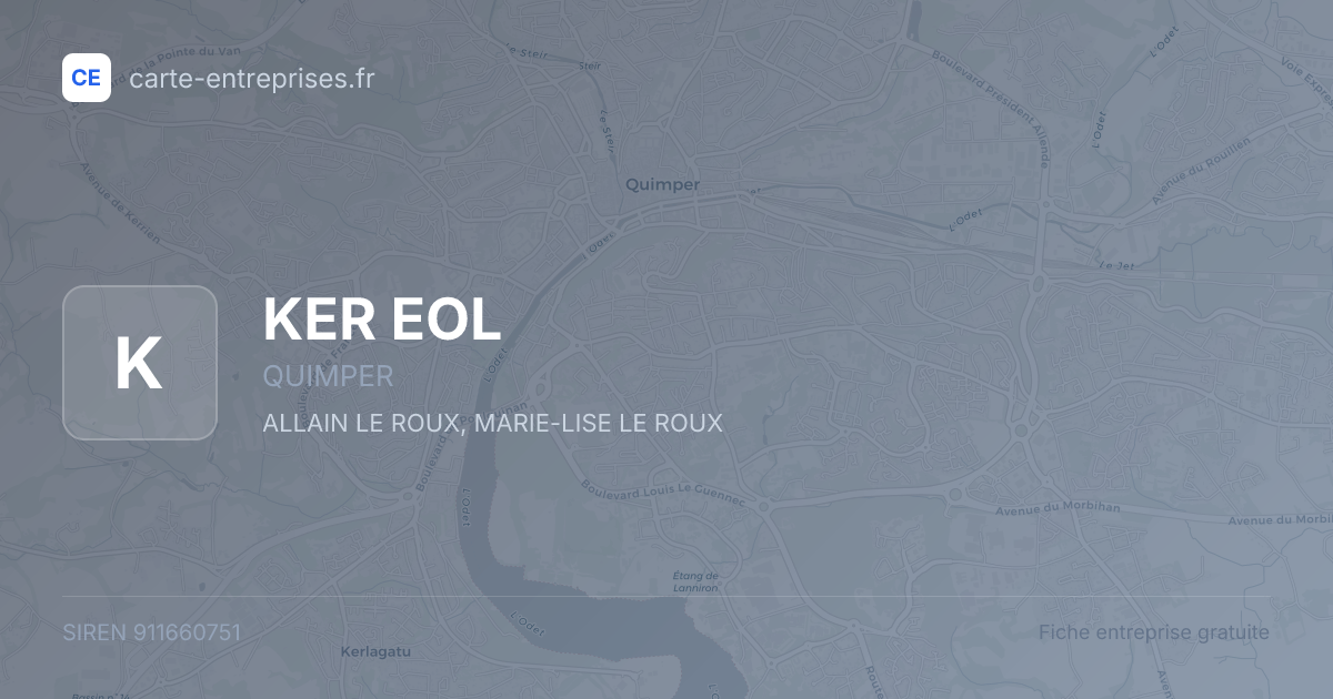KER EOL — 911660751 — fiche entreprise
