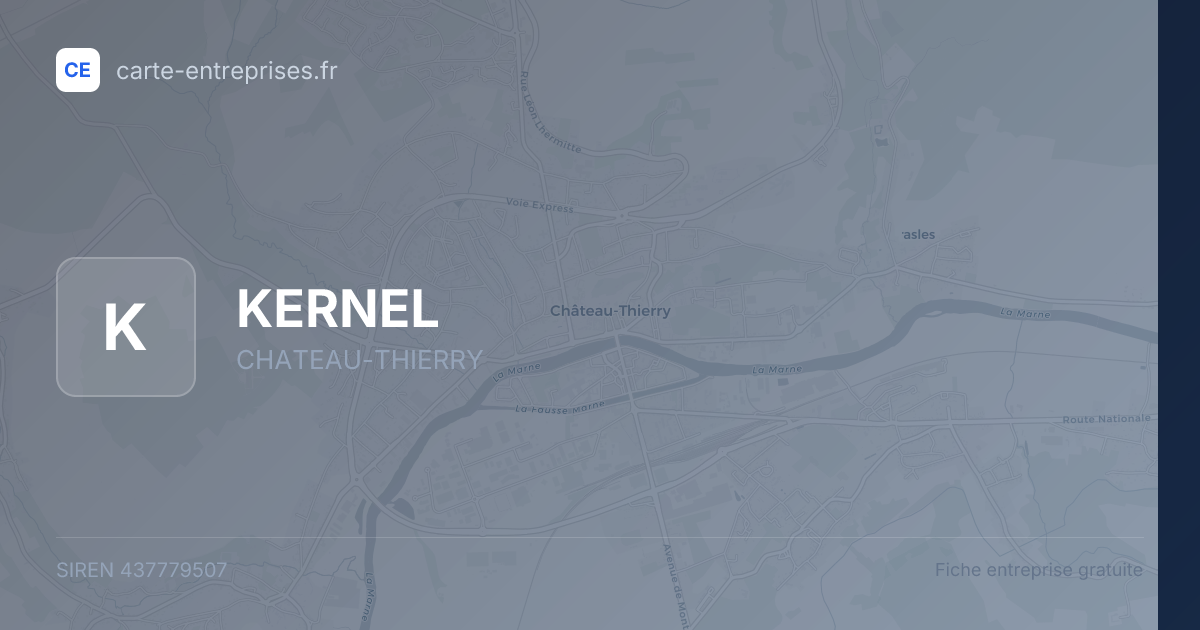 KERNEL — 437779507 — fiche entreprise