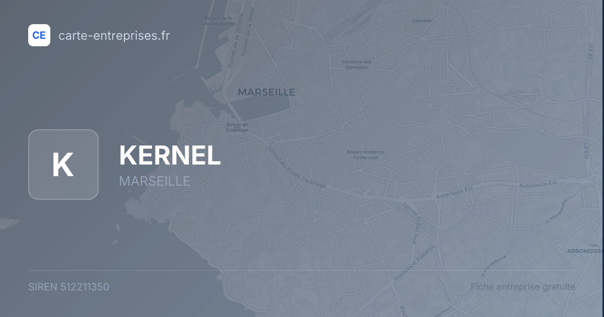 KERNEL — 512211350 — fiche entreprise