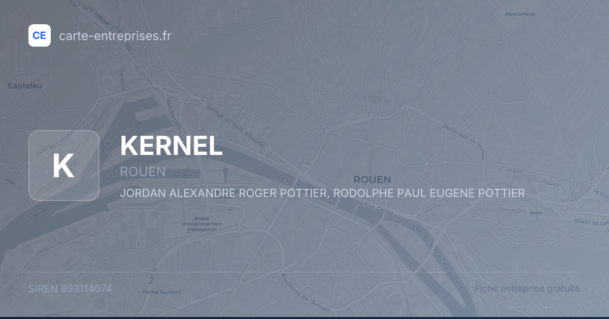 KERNEL — 893114074 — fiche entreprise