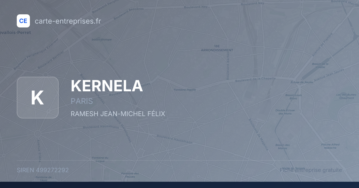 KERNELA — 499272292 — fiche entreprise