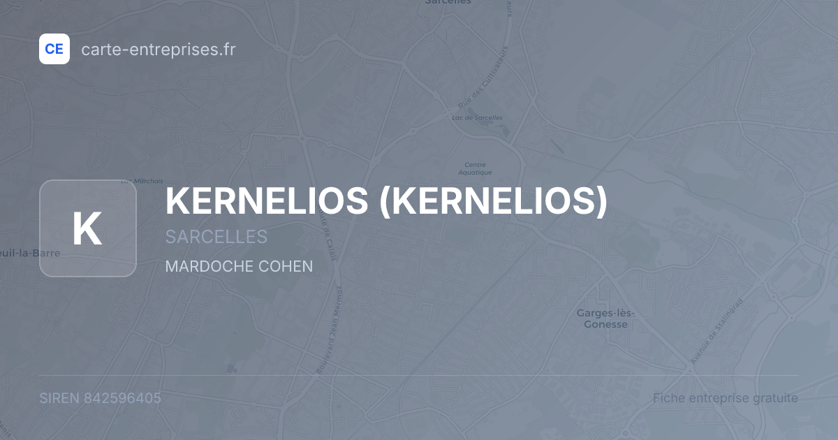 KERNELIOS — 842596405 — fiche entreprise