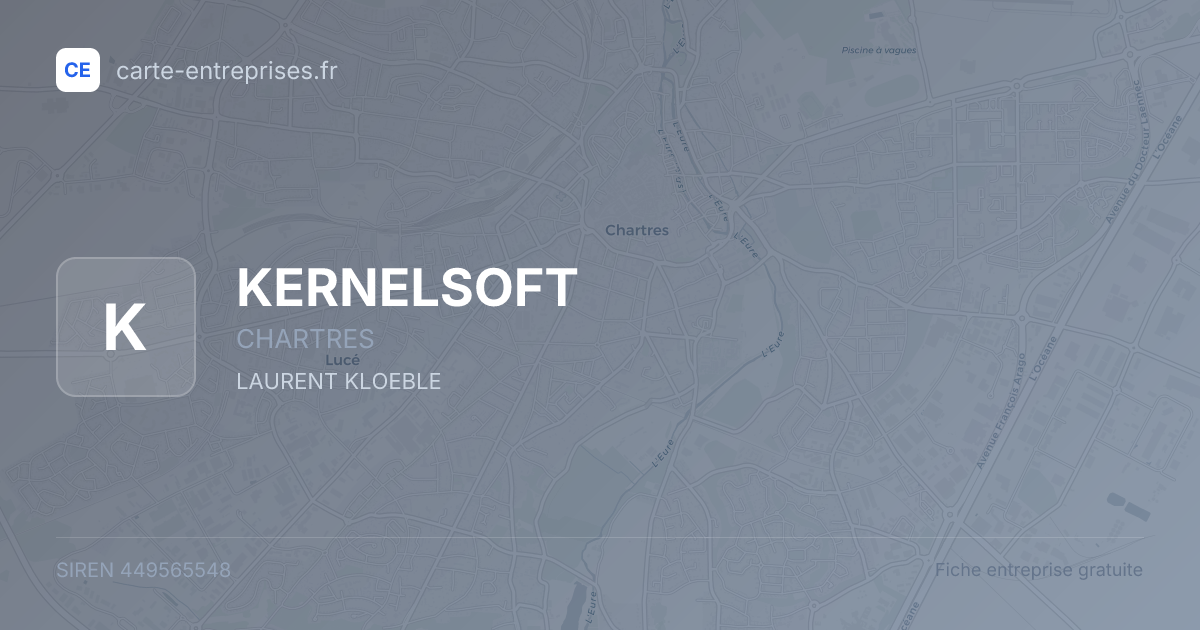 KERNELSOFT — 449565548 — fiche entreprise