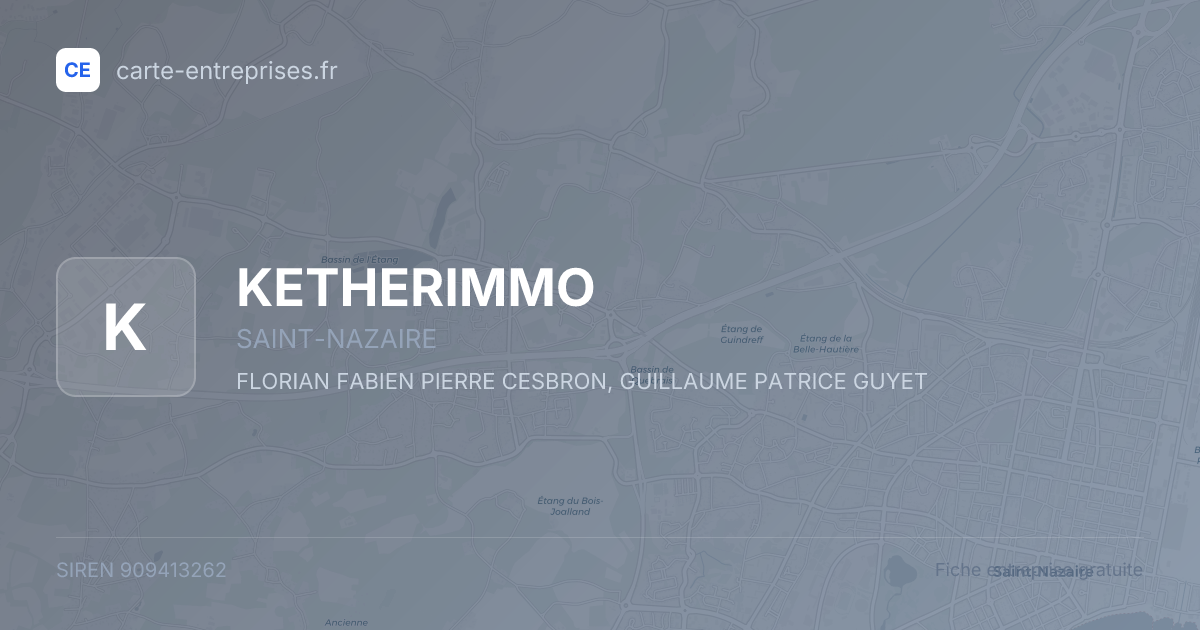 KETHERIMMO — 909413262 — fiche entreprise