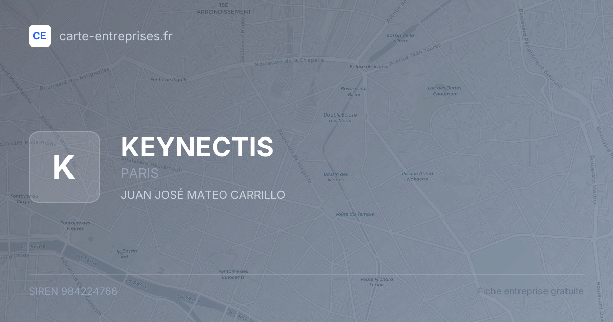 KEYNECTIS — 984224766 — fiche entreprise