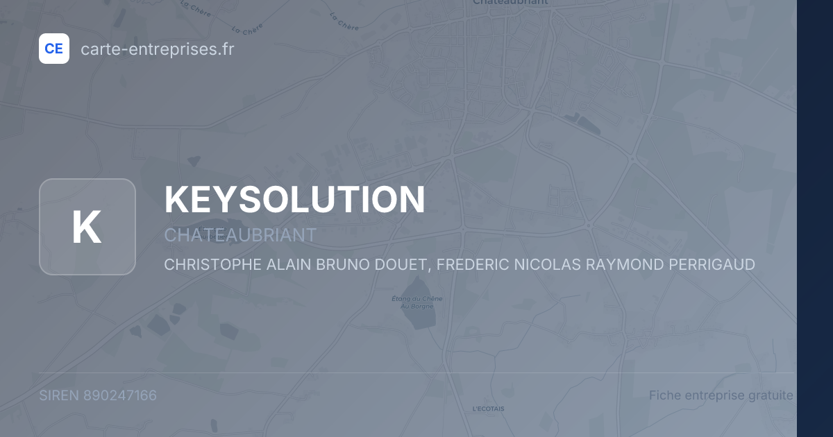 KEYSOLUTION — 890247166 — fiche entreprise