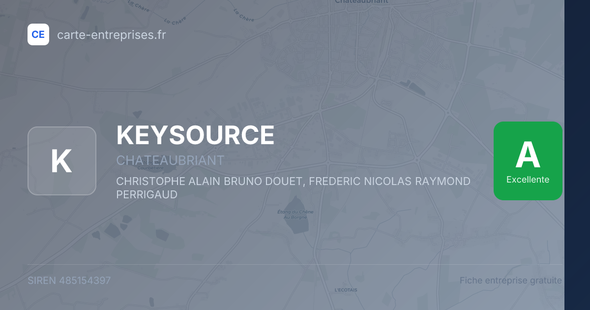 KEYSOURCE — 485154397 — fiche entreprise