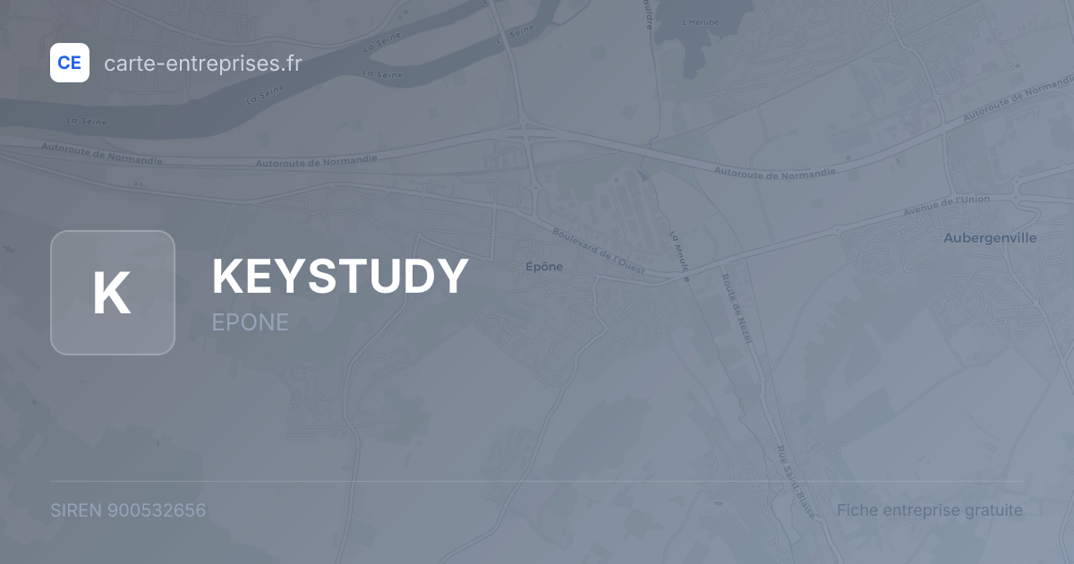 KEYSTUDY — 900532656 — fiche entreprise