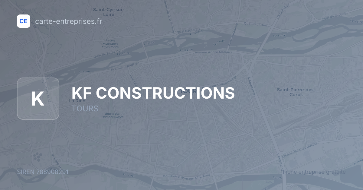 KF CONSTRUCTIONS — 788908291 — fiche entreprise