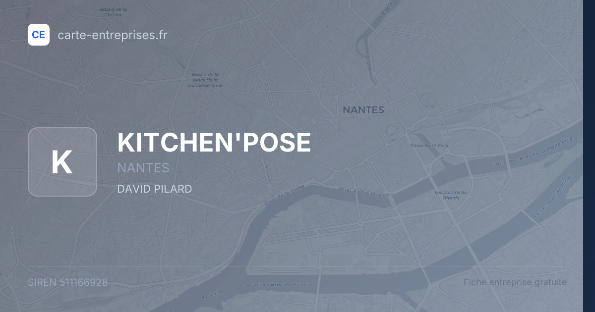 KITCHEN'POSE — 511166928 — fiche entreprise
