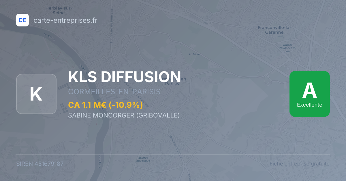 KLS DIFFUSION — 451679187 — fiche entreprise