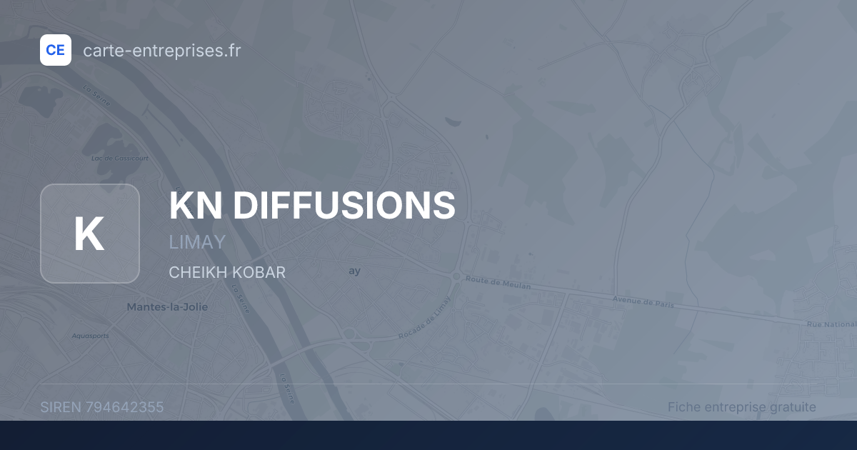 KN DIFFUSIONS — 794642355 — fiche entreprise