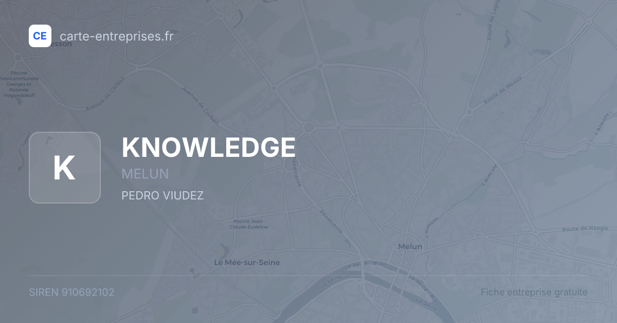 KNOWLEDGE — 910692102 — fiche entreprise