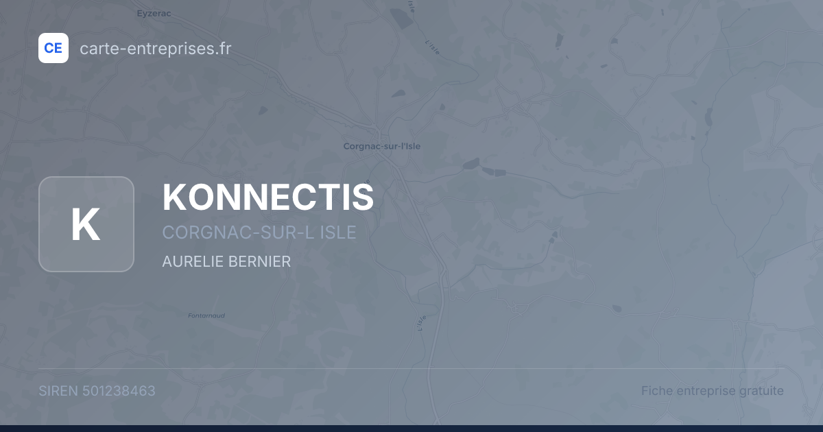 KONNECTIS — 501238463 — fiche entreprise