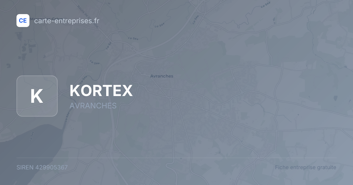 KORTEX — 429905367 — fiche entreprise
