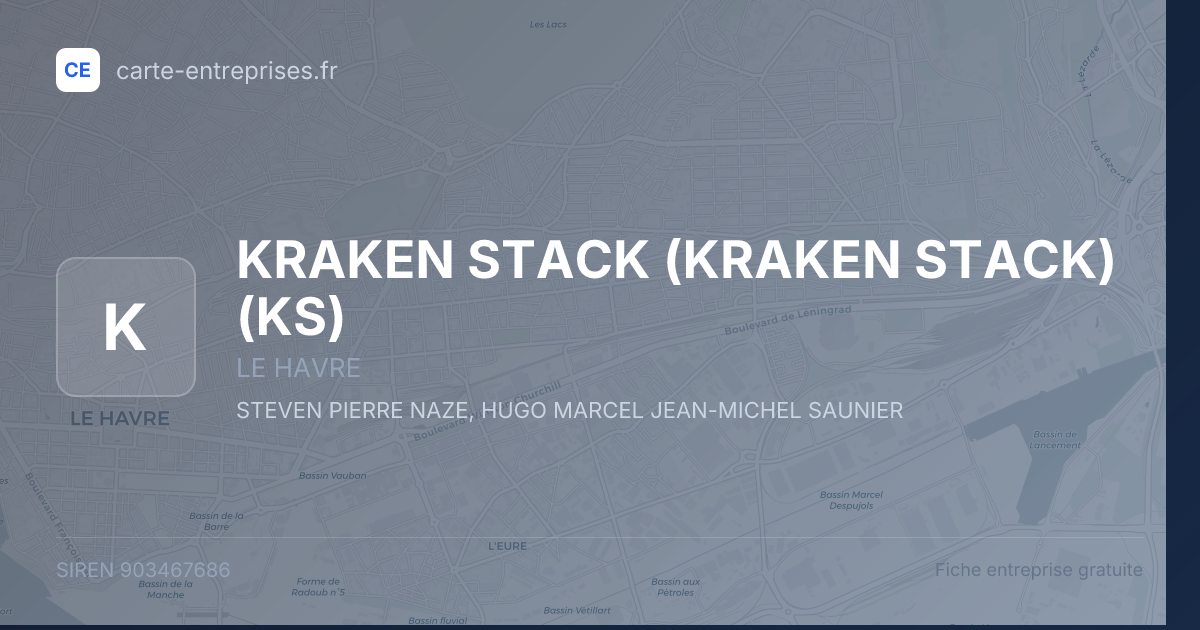 KRAKEN STACK (KRAKEN STACK) (KS) — 903467686 — fiche entreprise