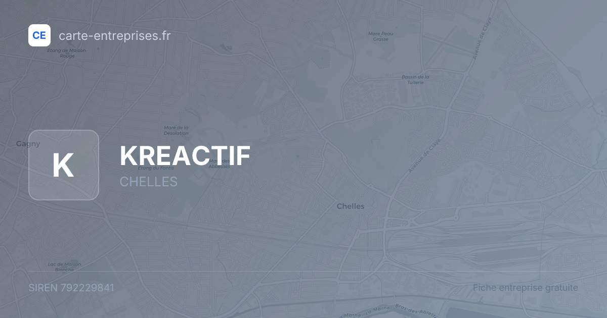 KREACTIF — 792229841 — fiche entreprise