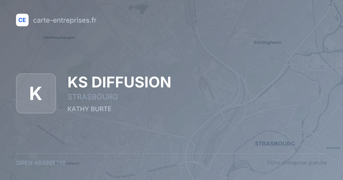 KS DIFFUSION — 489995746 — fiche entreprise