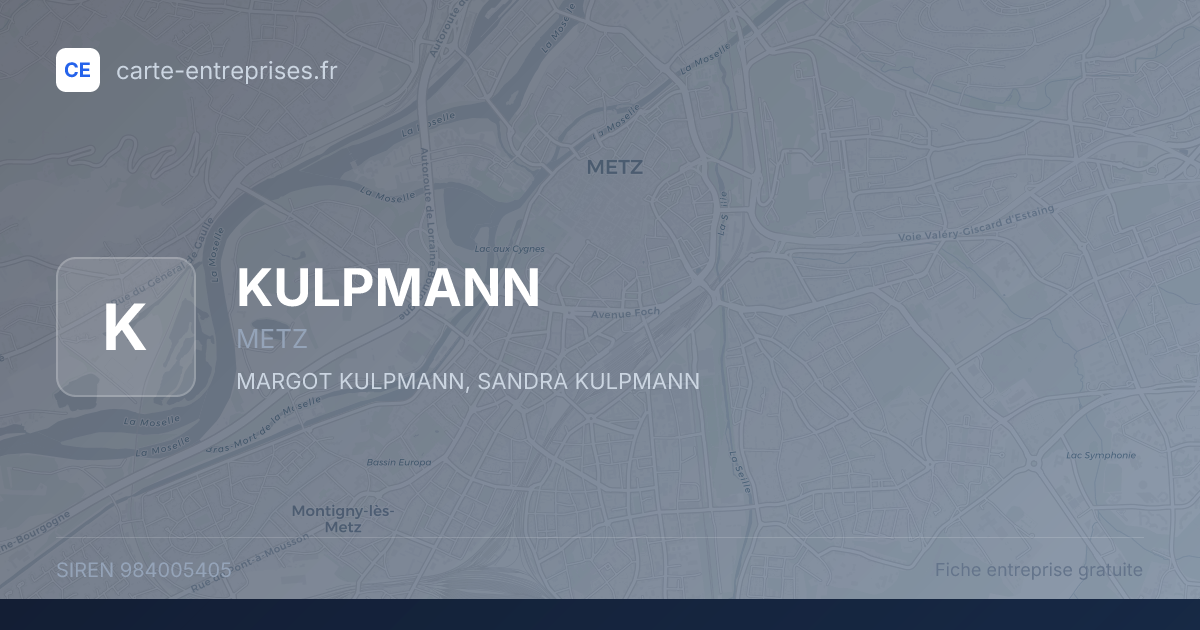 KULPMANN — 984005405 — fiche entreprise