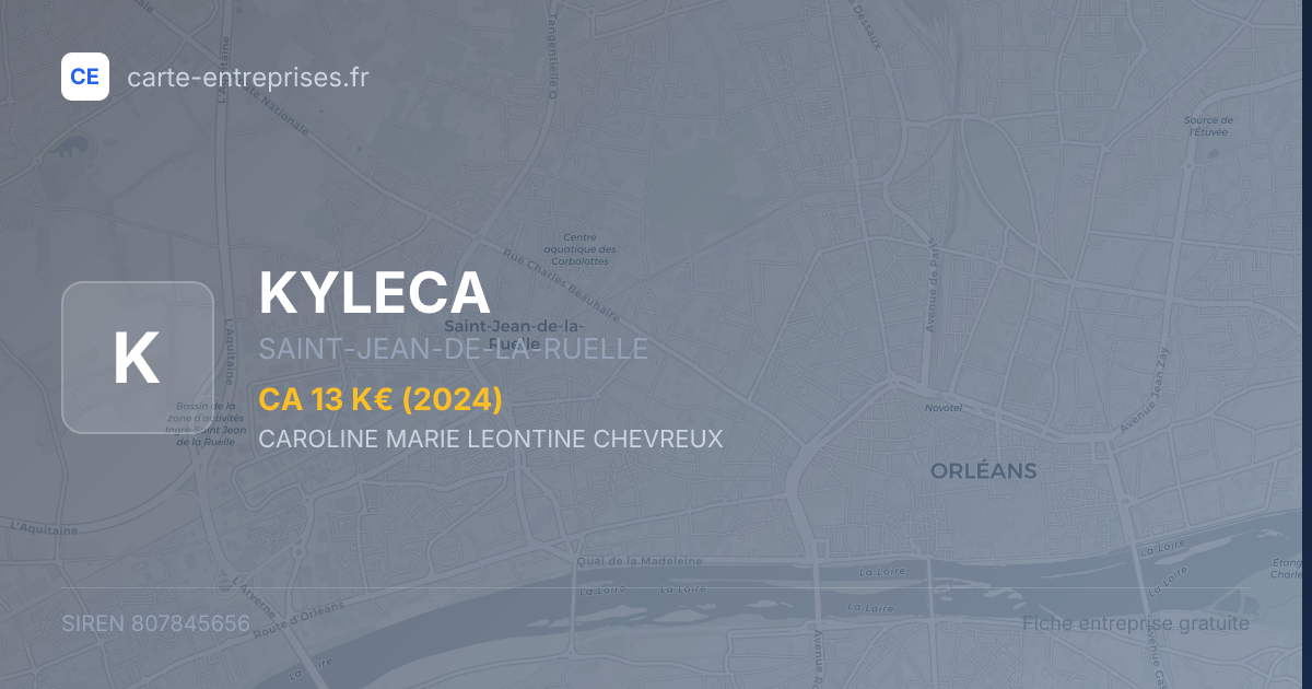 KYLECA — 807845656 — fiche entreprise