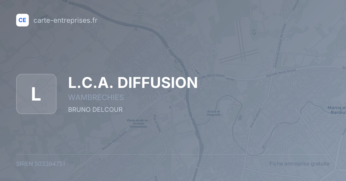 L.C.A. DIFFUSION — 503394751 — fiche entreprise