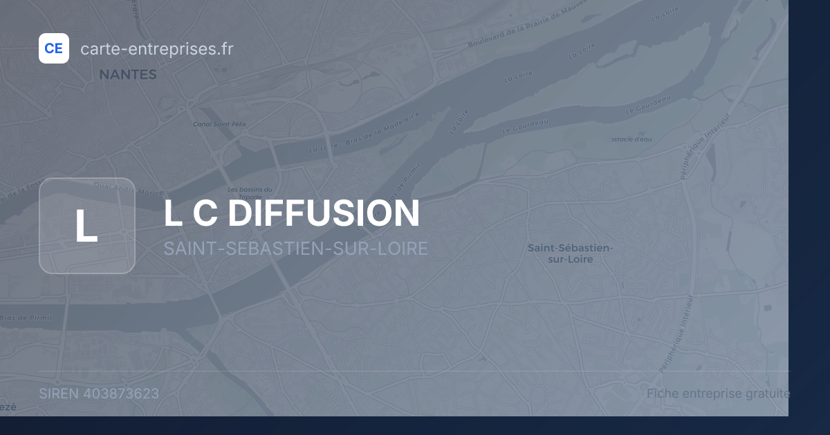 L C DIFFUSION — 403873623 — fiche entreprise