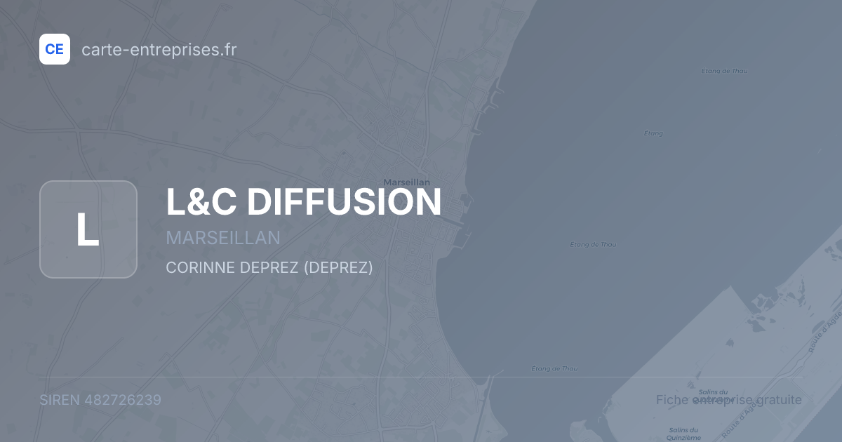 L&C DIFFUSION — 482726239 — fiche entreprise