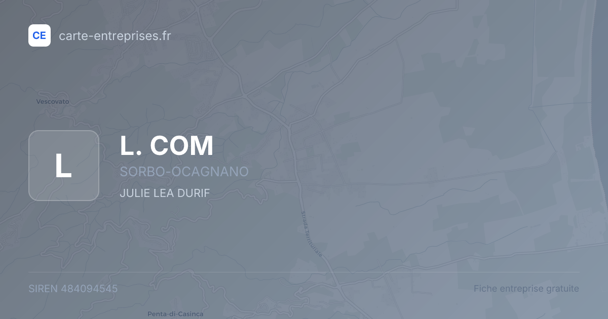 L. COM — 484094545 — fiche entreprise