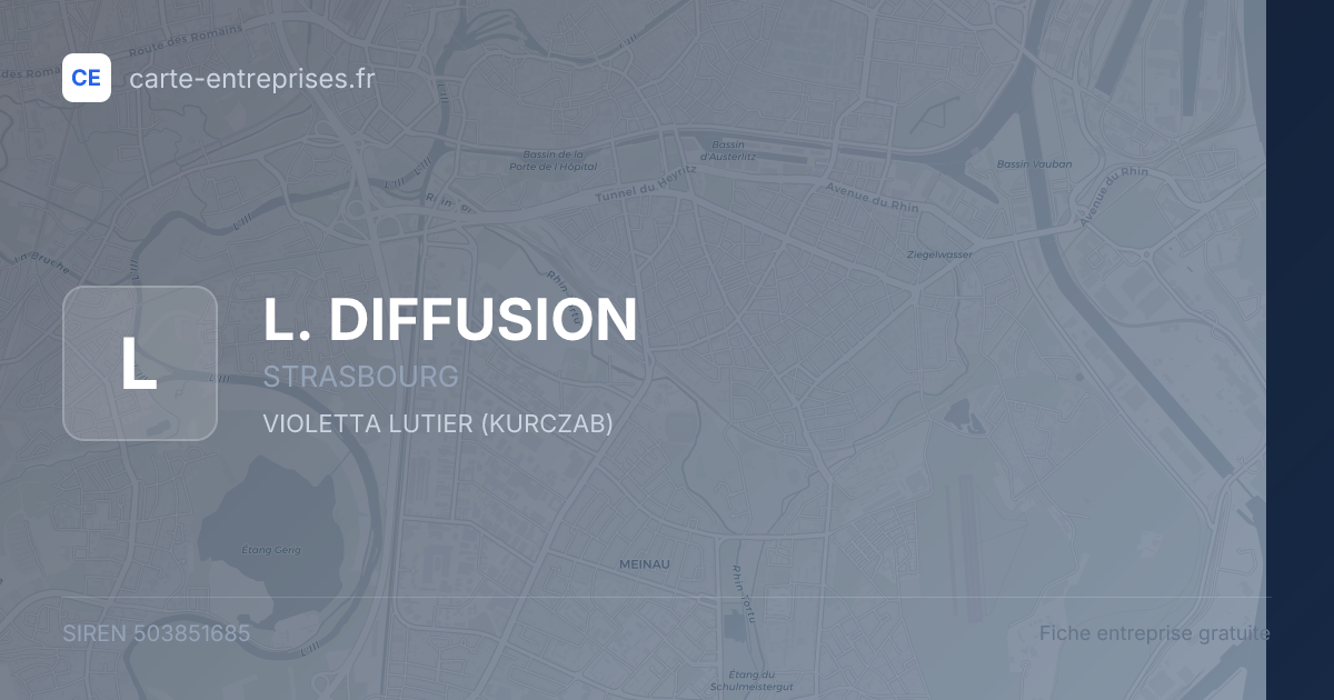 L. DIFFUSION — 503851685 — fiche entreprise