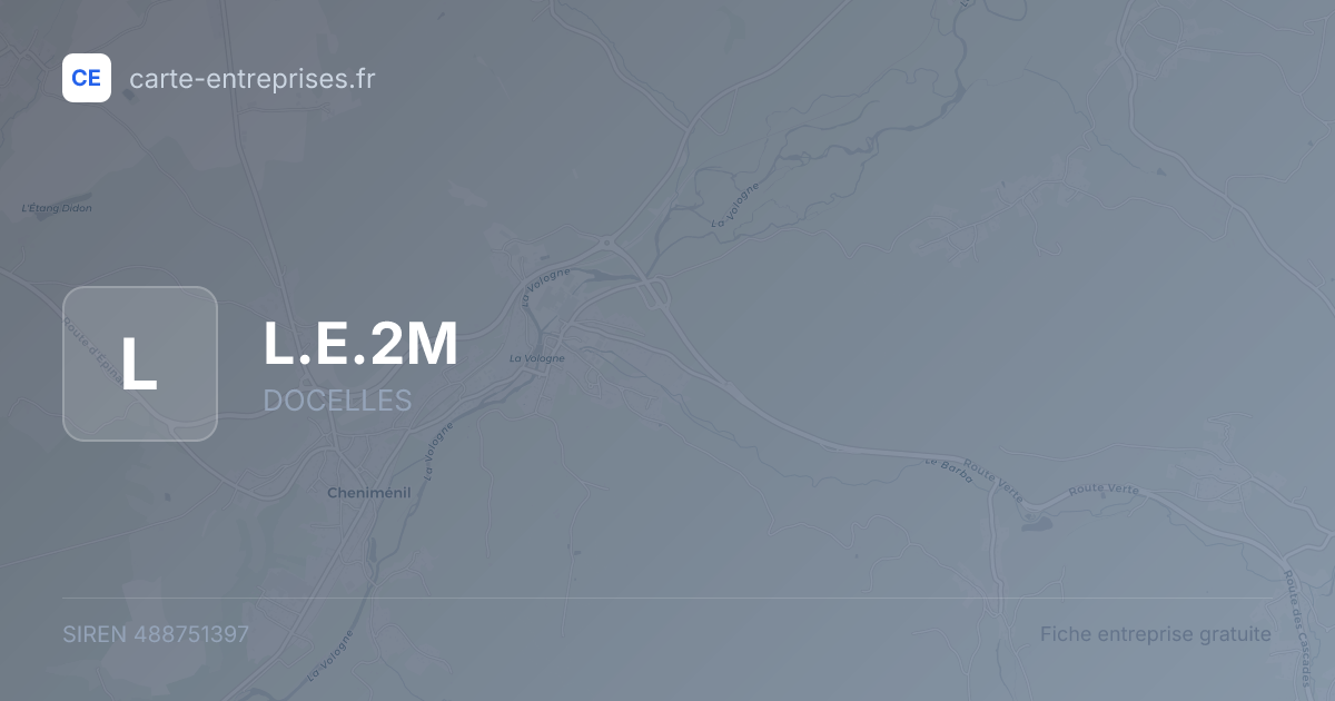 L.E.2M — 488751397 — fiche entreprise