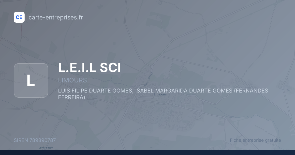 L.E.I.L SCI — 789890787 — fiche entreprise