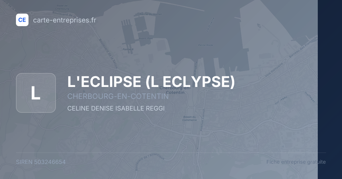 L'ECLIPSE (L ECLYPSE) — 503246654 — fiche entreprise