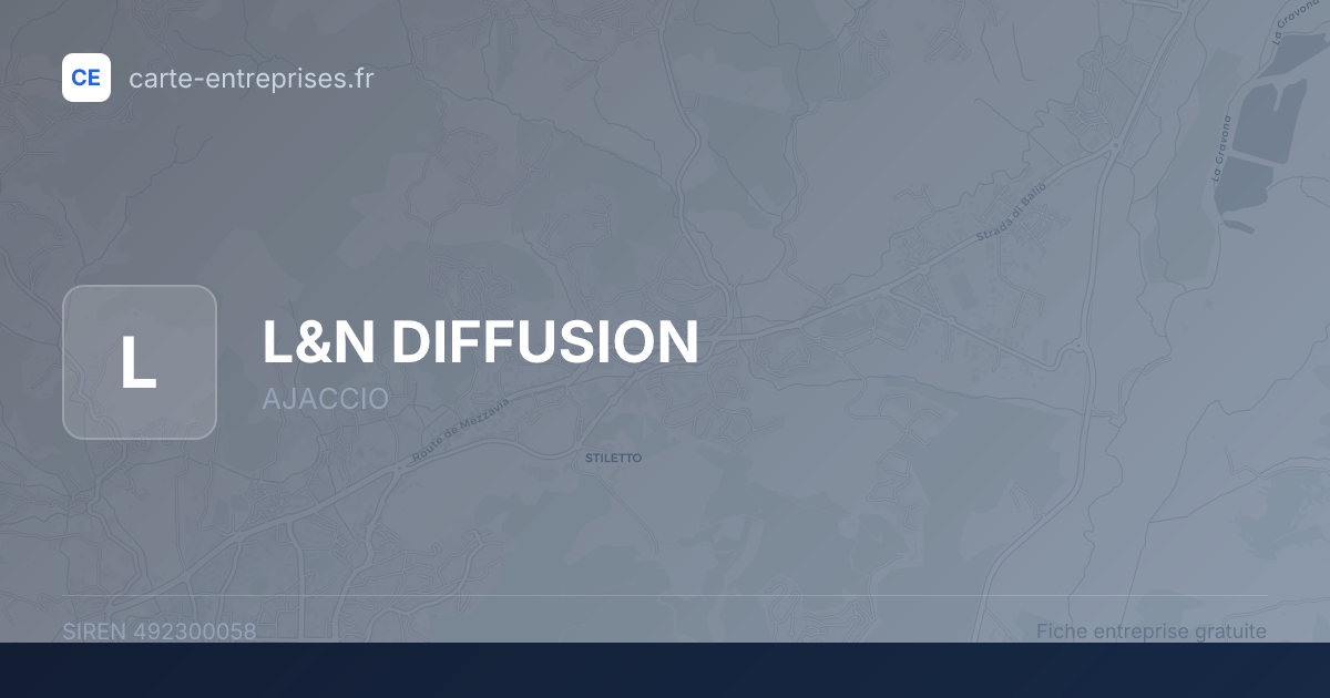 L&N DIFFUSION — 492300058 — fiche entreprise
