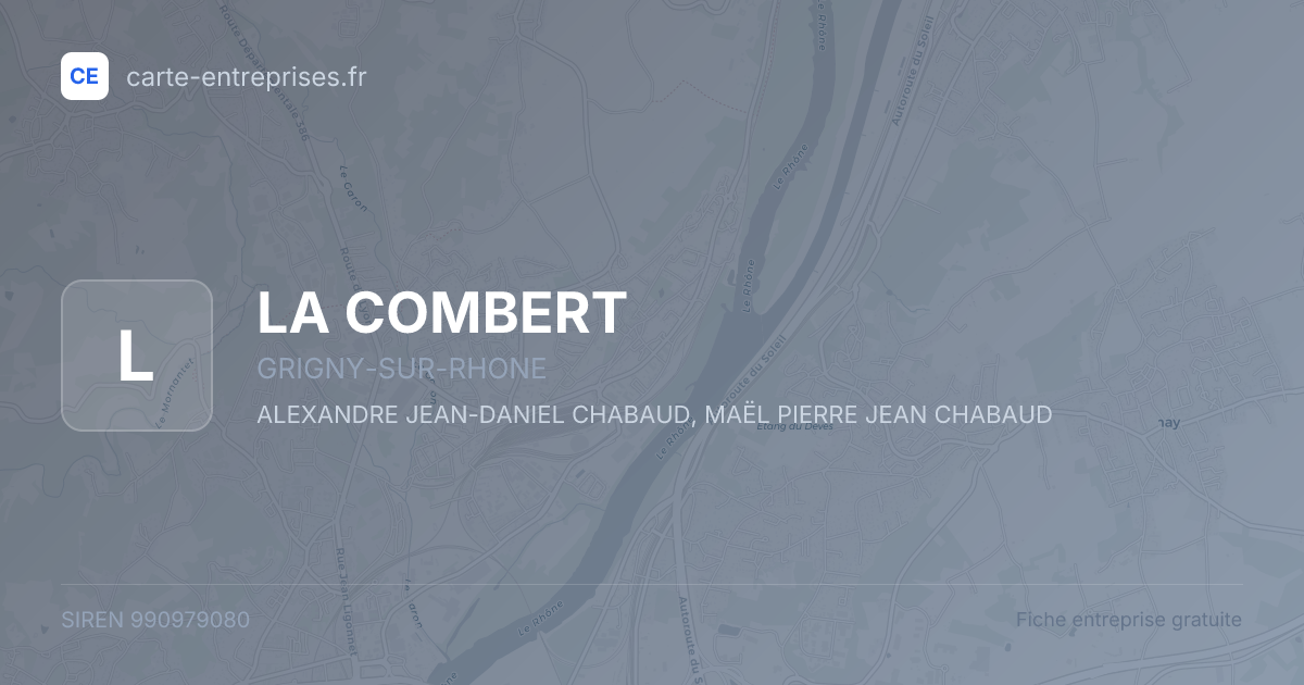 LA COMBERT — 990979080 — fiche entreprise