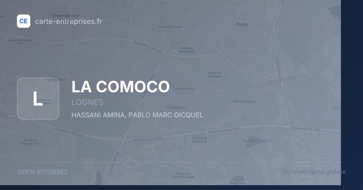 LA COMOCO — 910128263 — fiche entreprise