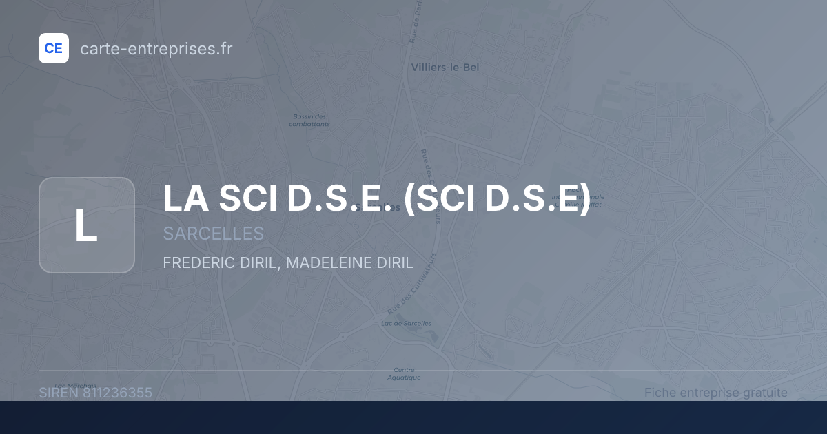 LA SCI D.S.E. (SCI D.S.E) — 811236355 — fiche entreprise