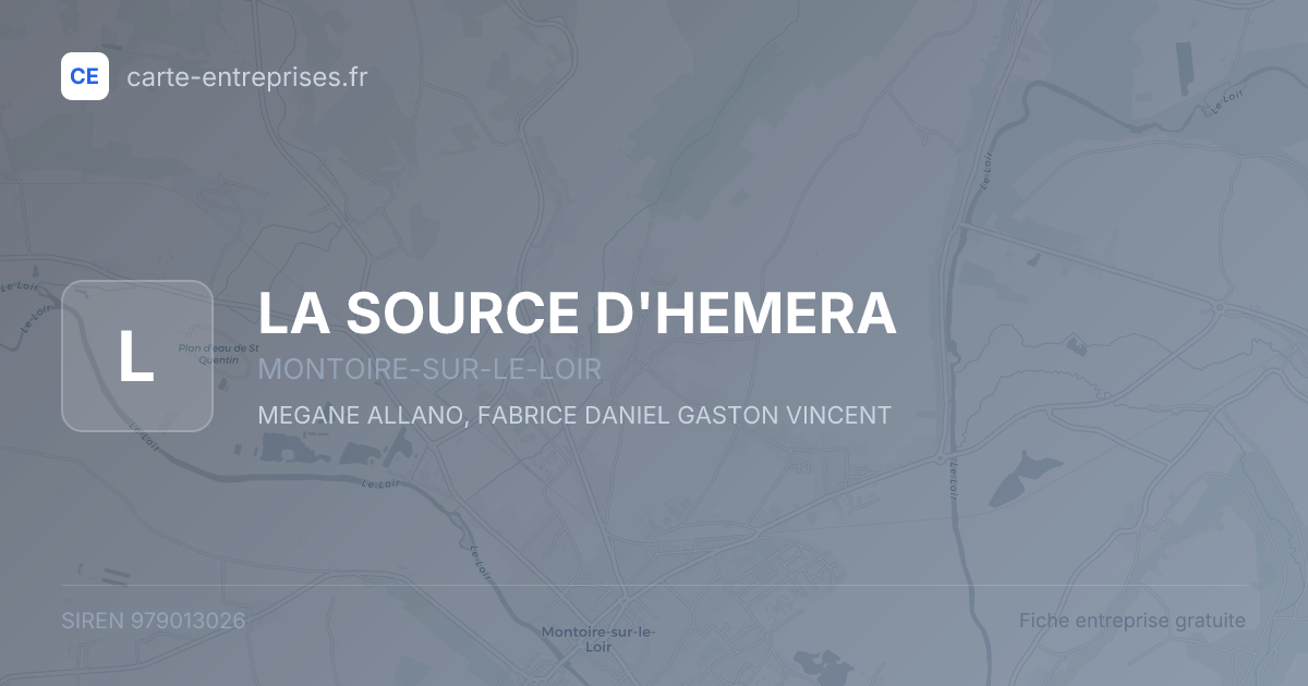 LA SOURCE D'HEMERA — 979013026 — fiche entreprise