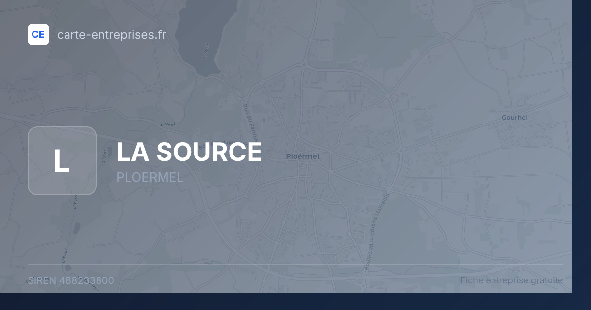 LA SOURCE — 488233800 — fiche entreprise