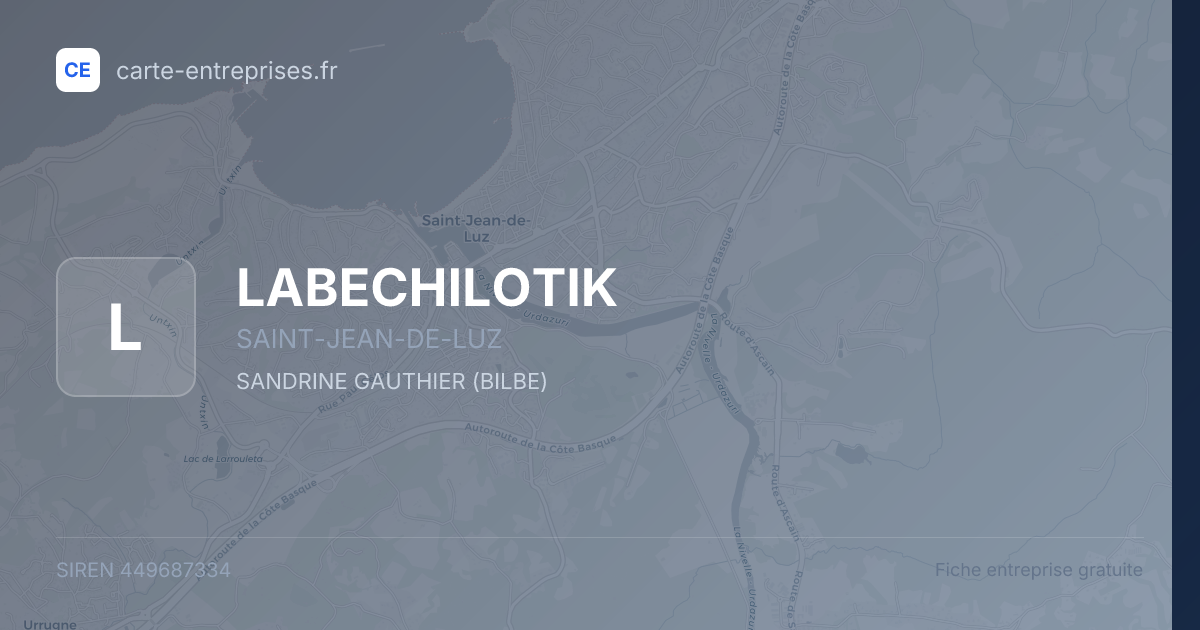 LABECHILOTIK — 449687334 — fiche entreprise