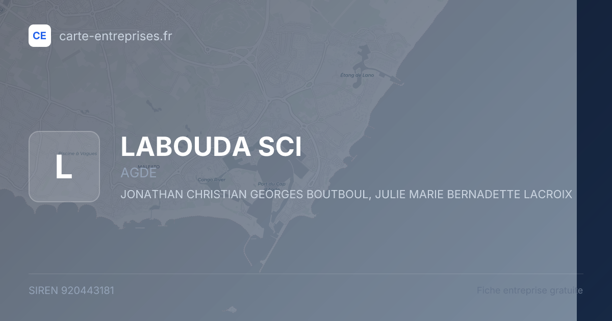 LABOUDA SCI — 920443181 — fiche entreprise