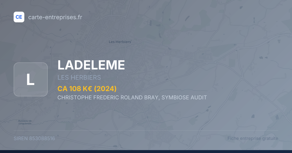 LADELEME — 853088516 — fiche entreprise