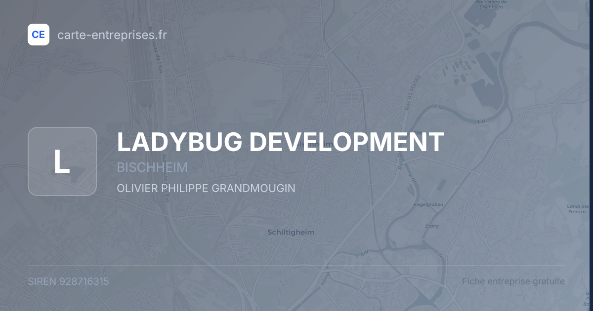 LADYBUG DEVELOPMENT — 928716315 — fiche entreprise