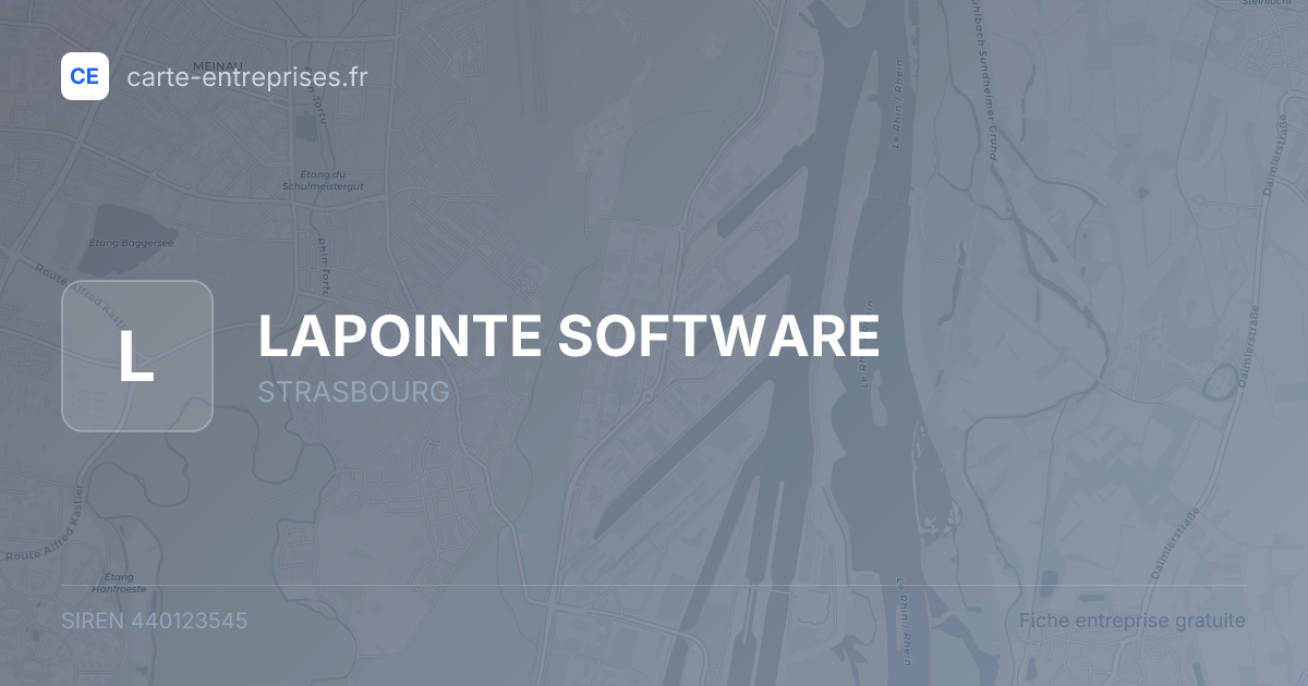 LAPOINTE SOFTWARE — 440123545 — fiche entreprise