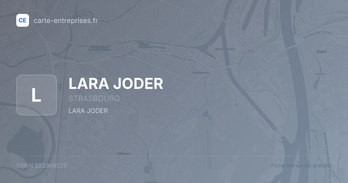 LARA JODER — 982969529 — fiche entreprise