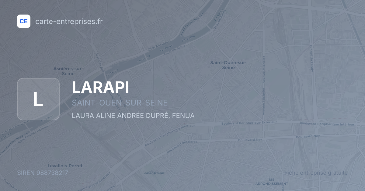 LARAPI — 988738217 — fiche entreprise