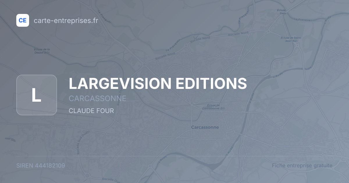LARGEVISION EDITIONS — 444182109 — fiche entreprise